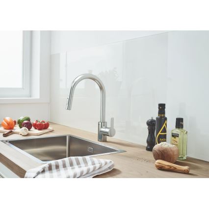 GROHE 31486DC1 - Miscelatore per lavello FEEL in acciaio inox