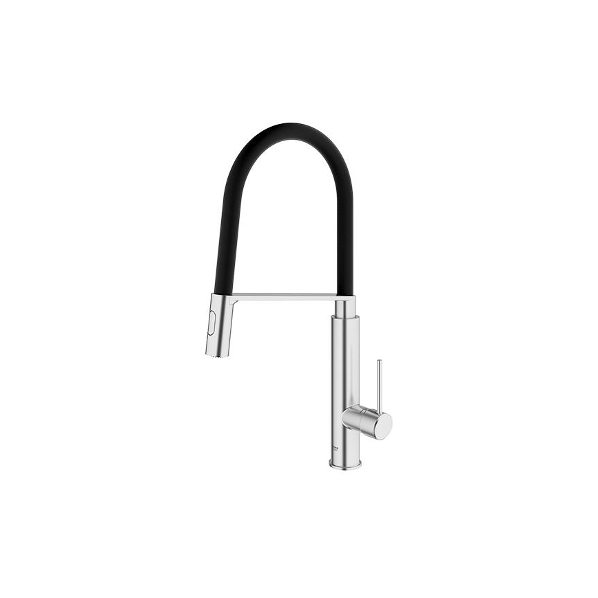 GROHE 31491DC0 - Miscelatore per lavello CONCETTO DN 15 in acciaio inox