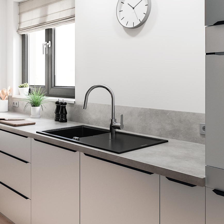 GROHE 31494001 - Miscelatore per lavello GET, cromo lucido