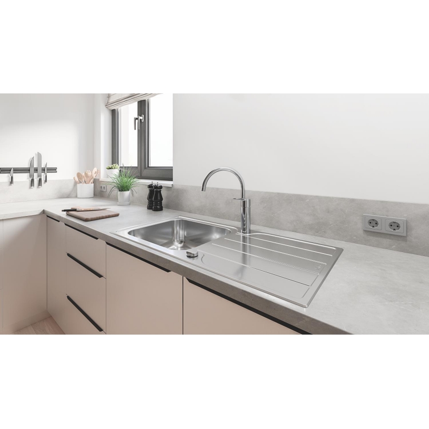 GROHE 31563SD1 - Lavello K500 1000 × 500 mm in acciaio inox