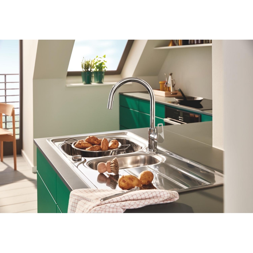 GROHE 31564SD1 - Lavello K200 965 × 500 mm in acciaio inox