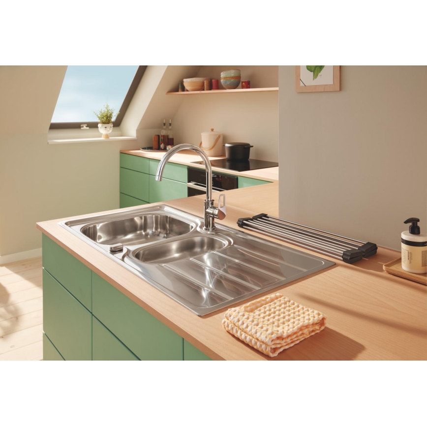 GROHE 31564SD1 - Lavello K200 965 × 500 mm in acciaio inox