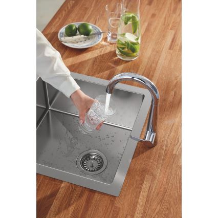 GROHE 31578SD1 - Lavello da cucina K700 464 x 464 x 200 in acciaio inox