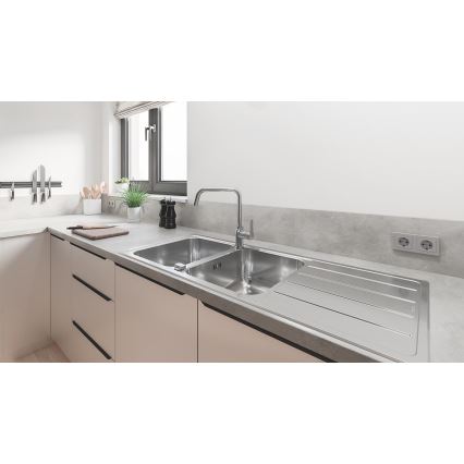 GROHE 31588SD1 - Lavello K500 1160 × 500 mm in acciaio inox