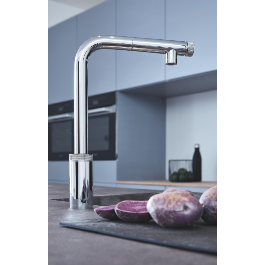 GROHE 31613000 - Miscelatore per lavello A SmartControl 314 mm cromo lucido