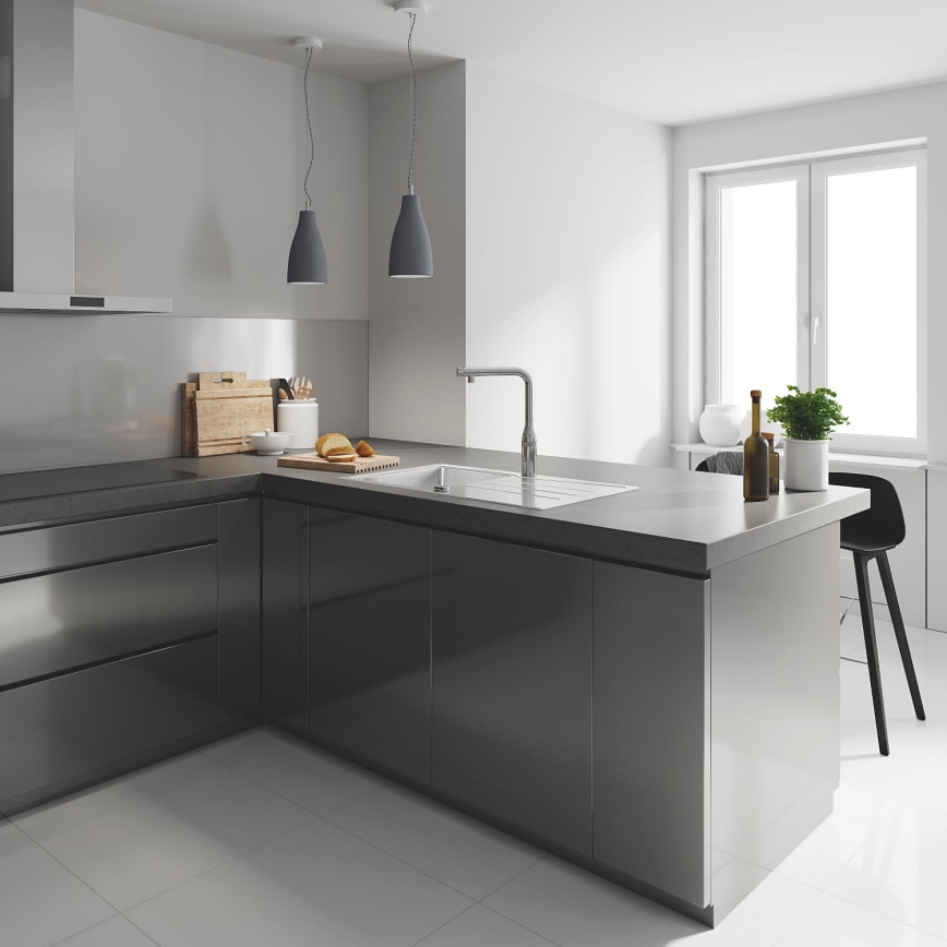 GROHE 31615000 - Miscelatore per lavello ESSENCE SMARTCONTROL 366 mm, cromo lucido