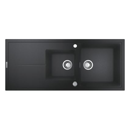 GROHE 31643AP0 - Lavello in composito K400 1160 × 500 mm nero