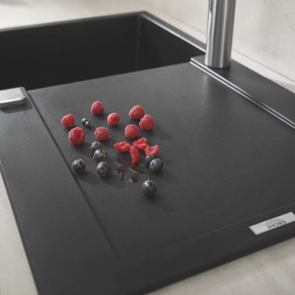 GROHE 31644AP0 - Lavello K500 860 × 500 mm granito/nero