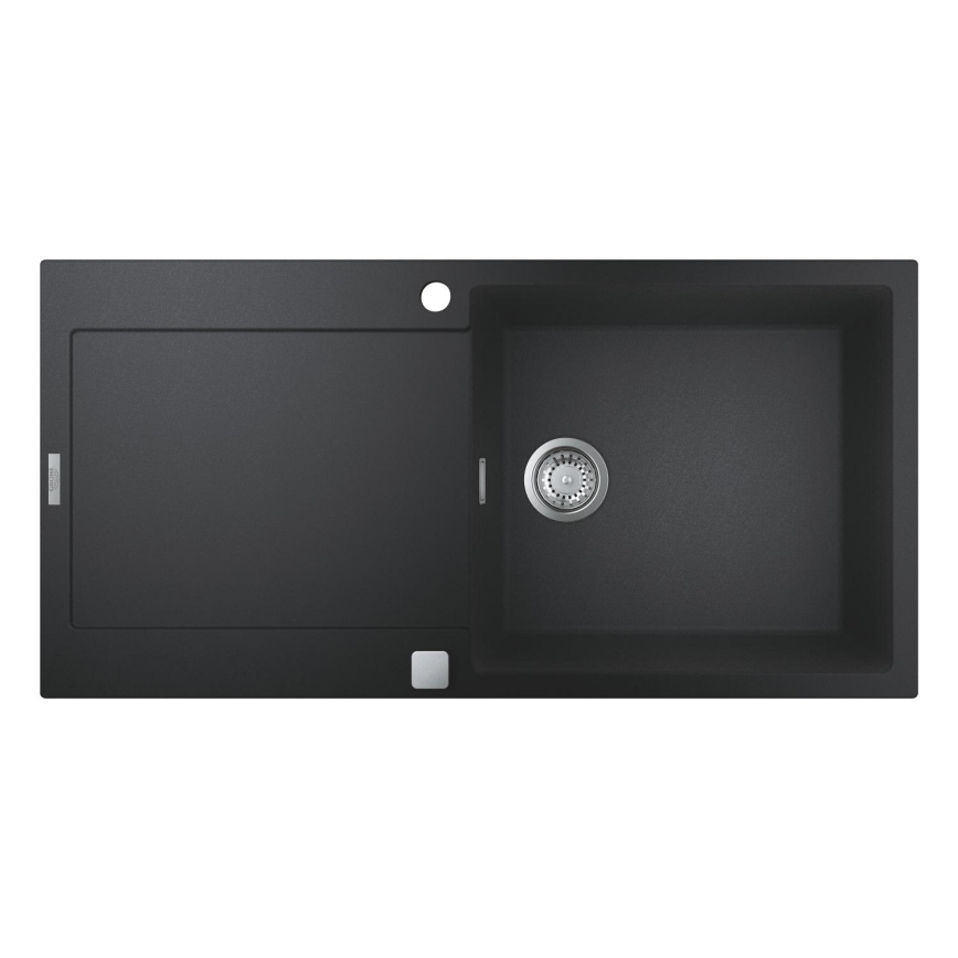 GROHE 31645AP0 - Lavello K500 1000 × 500 mm pietra/nero