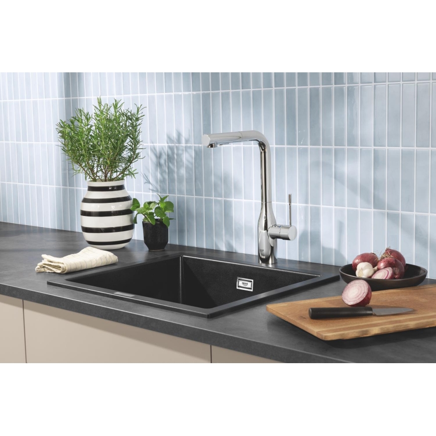 GROHE 31651AP0 - Lavello composito K700 560 × 510 mm nero