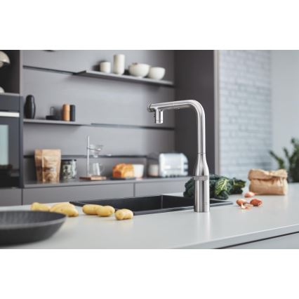 GROHE 31653AP0 - Lavello in composito K700U 457 × 406 mm nero