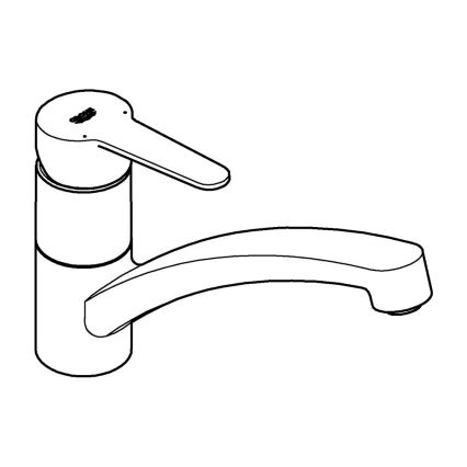 GROHE 31685000 - Miscelatore per lavello STARTECO cromo lucido