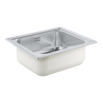GROHE 31719SD0 - Lavello da cucina K200 533 × 457 mm in acciaio inox