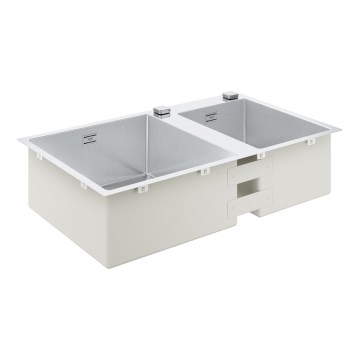 GROHE 31855SD0 - Lavello da cucina K700 860 × 500 mm in acciaio inox