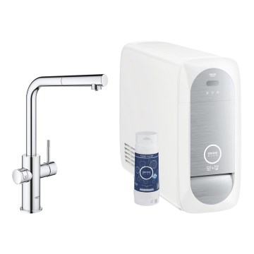 GROHE 31927001 - Miscelatore per lavello BLUE HOME nero