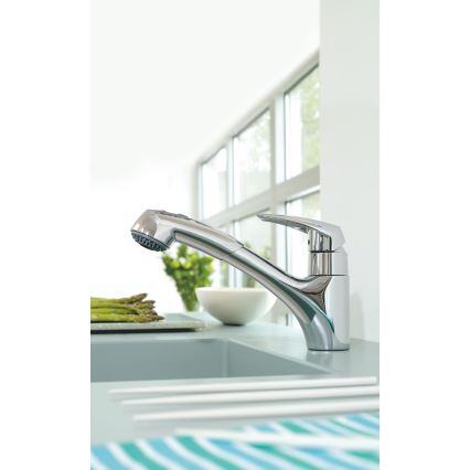 GROHE 32257001 - Miscelatore per lavello EURODISC cromo lucido