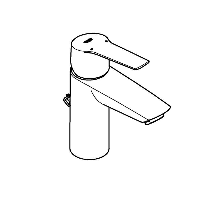 GROHE 32277002 - Miscelatore per lavabo START, taglia S, cromo lucido