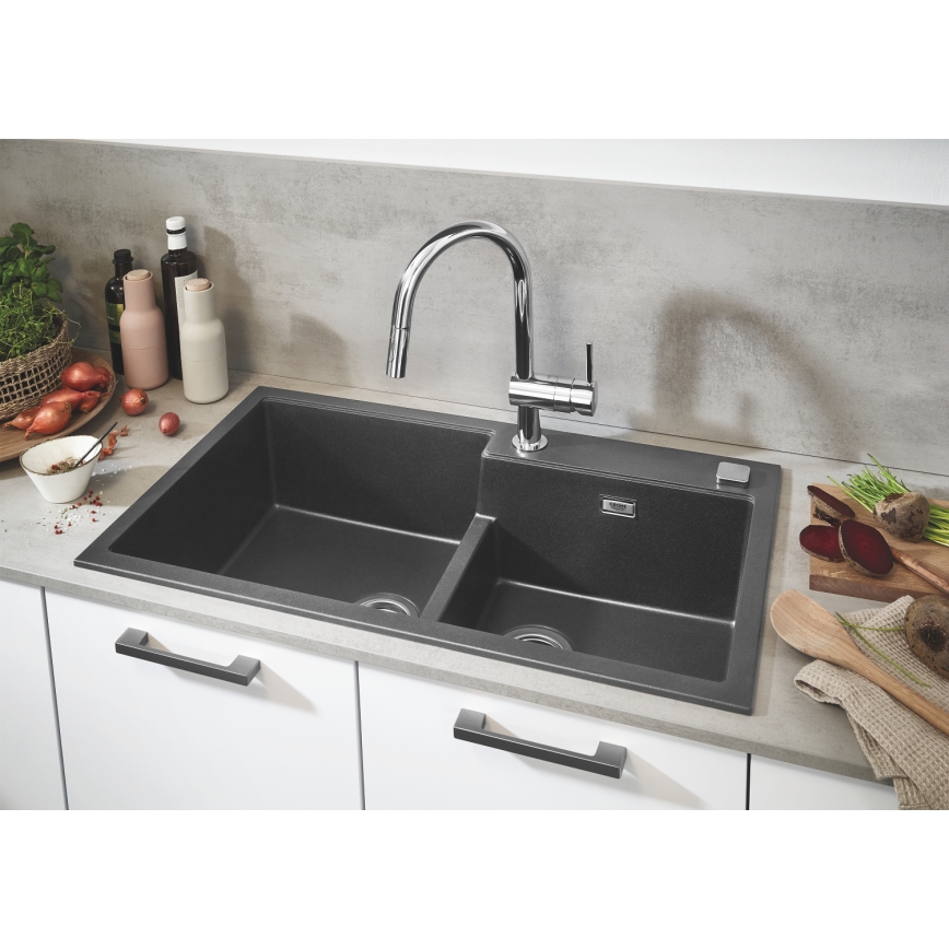GROHE 32321002 - Miscelatore per lavello A, finitura cromo lucido