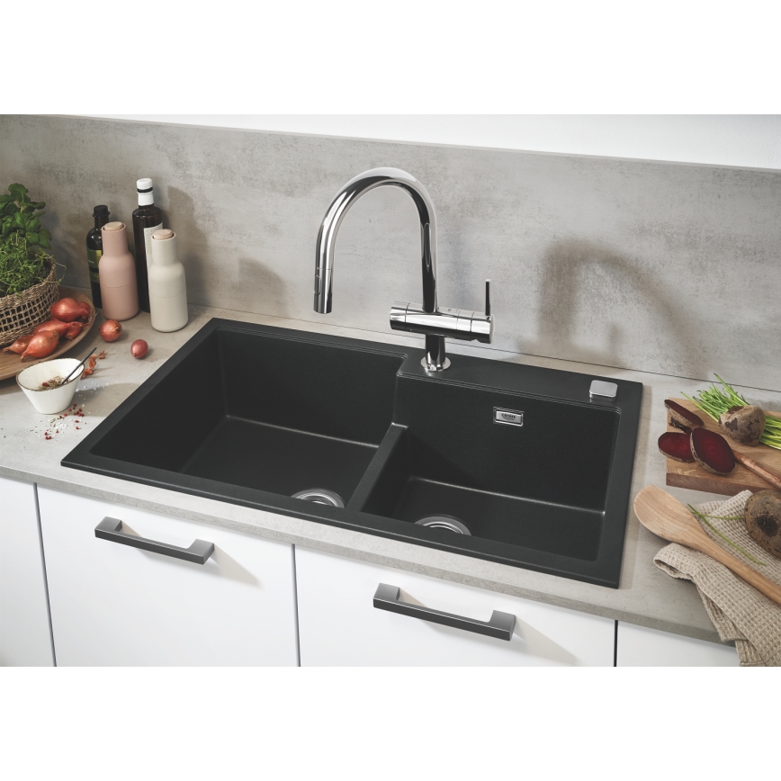 GROHE 32321002 - Miscelatore per lavello A, finitura cromo lucido