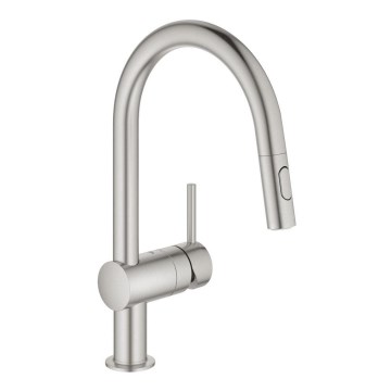 GROHE 32321DC2 - Miscelatore per lavello A in acciaio inox