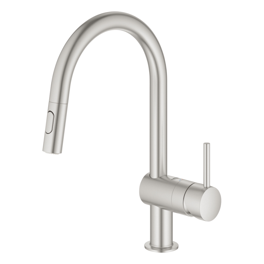 GROHE 32321DC2 - Miscelatore per lavello A in acciaio inox