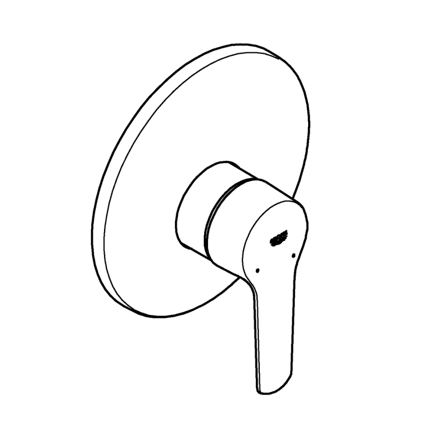 GROHE 32590002 - Miscelatore doccia START finitura cromo lucido