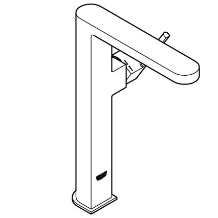 GROHE 32618003 - Miscelatore per lavabo PLUS XL cromo lucido