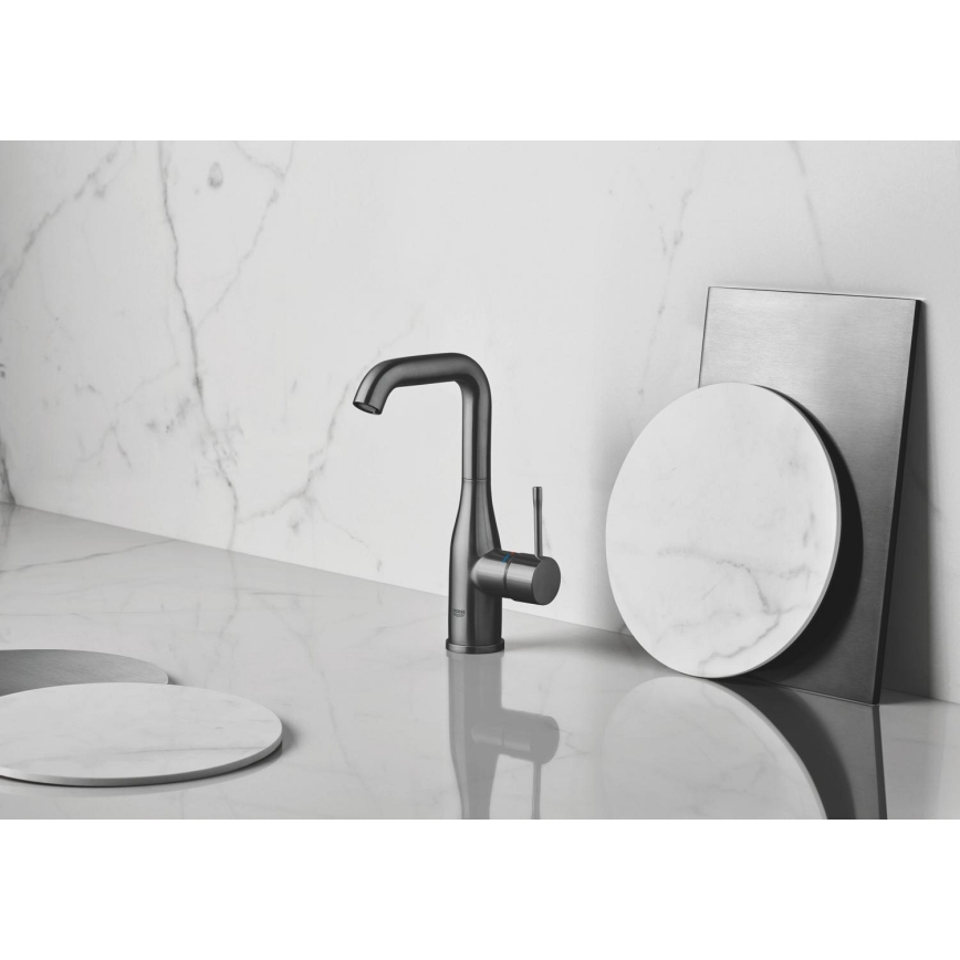 GROHE 32628AL1 - Miscelatore per lavabo ESSENCE, misura L, finitura grafite
