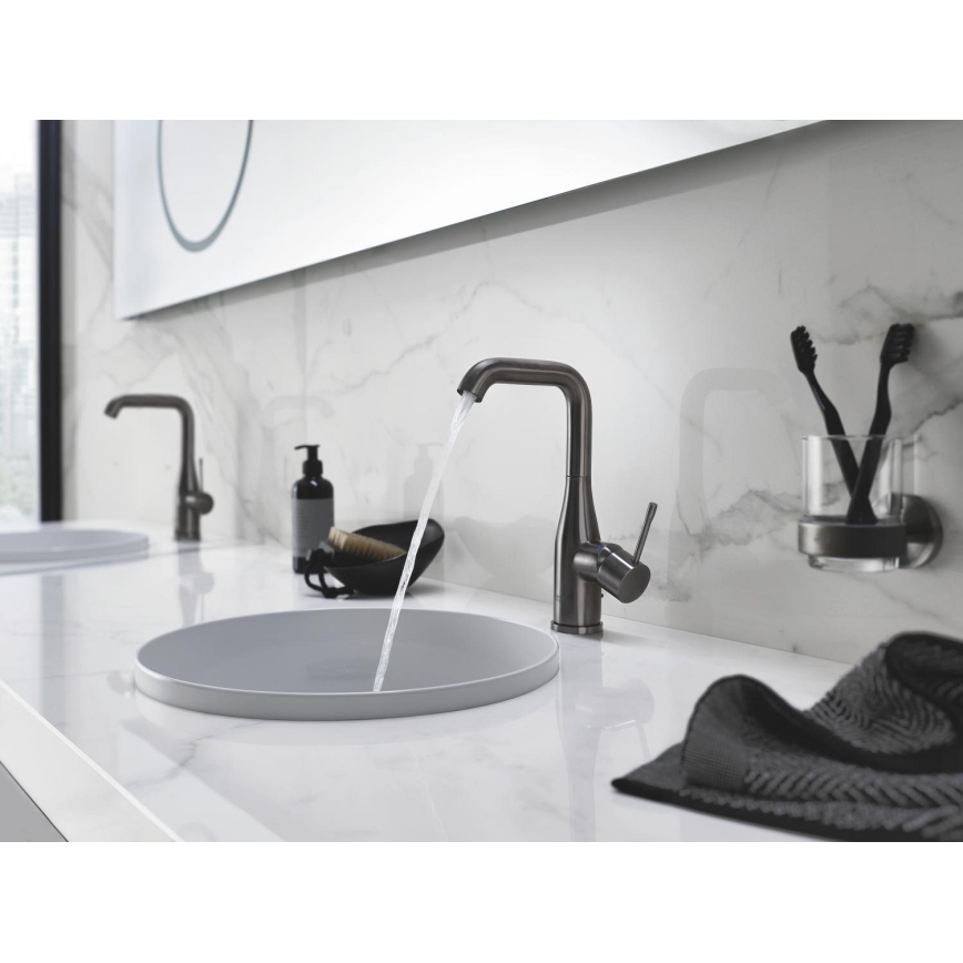 GROHE 32628AL1 - Miscelatore per lavabo ESSENCE, misura L, finitura grafite