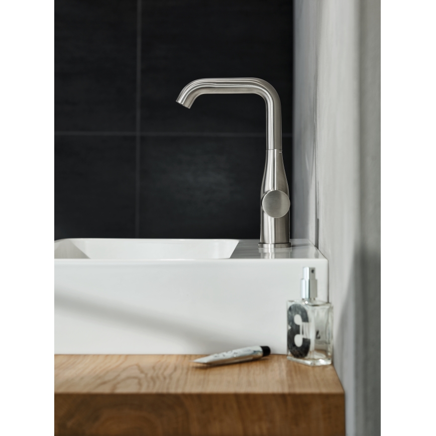 GROHE 32628DC1 - Miscelatore per lavabo ESSENCE, taglia L, in acciaio inossidabile
