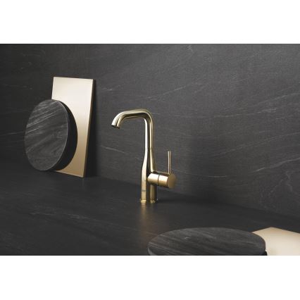 GROHE 32628GL1 - Miscelatore per lavabo ESSENCE, taglia L, finitura oro