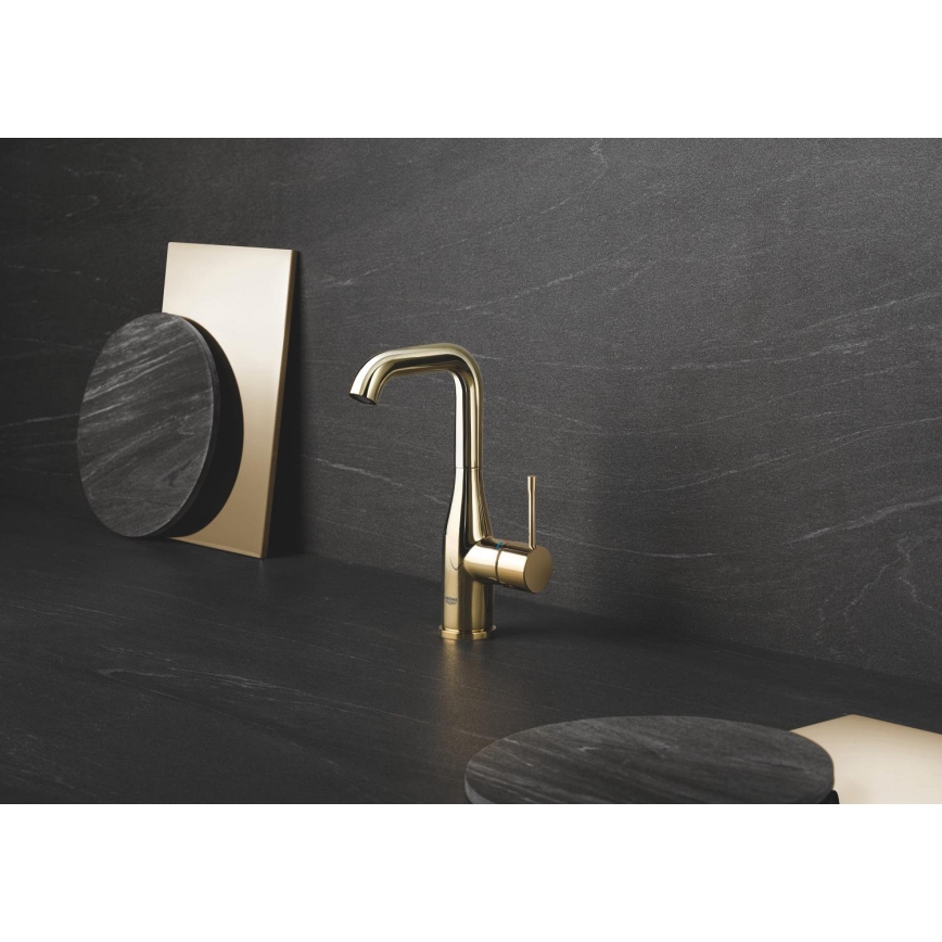 GROHE 32628GL1 - Miscelatore per lavabo ESSENCE, taglia L, finitura oro
