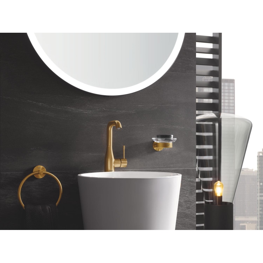 GROHE 32628GN1 - Miscelatore per lavabo ESSENCE, taglia L, finitura oro