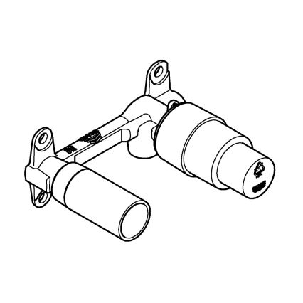GROHE 32635000 - Miscelatore da incasso DN 15 DR- ottone