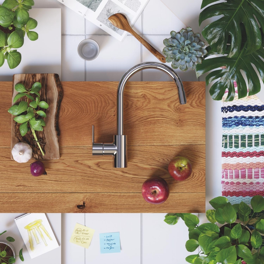 GROHE 32671002 - Miscelatore da cucina FEEL, cromo lucido