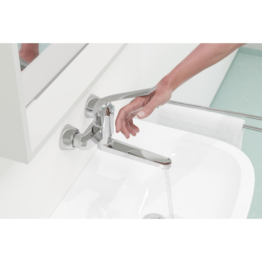 GROHE 32773000 - Miscelatore per lavabo EUROECO SPECIAL 257 mm, cromo lucido