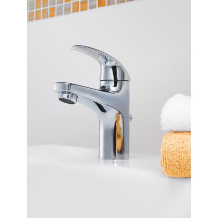 GROHE 32805000 - Miscelatore per lavabo BAUCURVE DN 15, cromo lucido