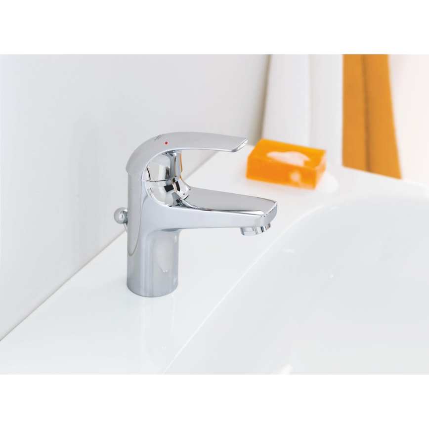 GROHE 32805000 - Miscelatore per lavabo BAUCURVE DN 15, cromo lucido