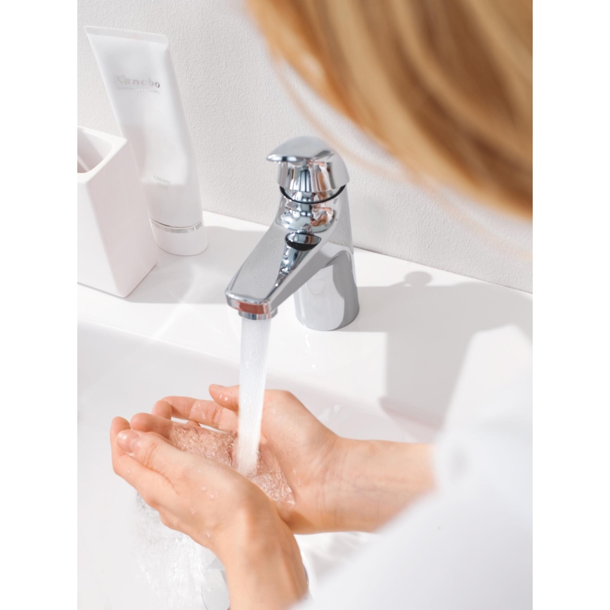 GROHE 32805000 - Miscelatore per lavabo BAUCURVE DN 15, cromo lucido