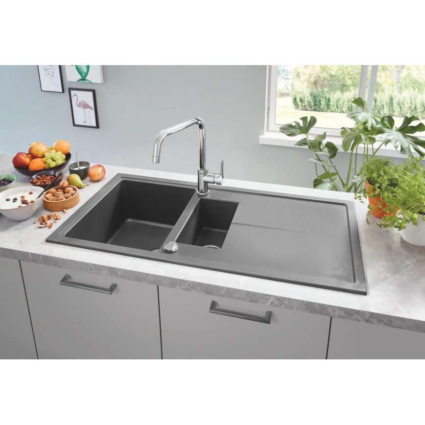 GROHE 32843002 - Miscelatore da cucina EUROSMART COSMOPOLITAN cromo lucido