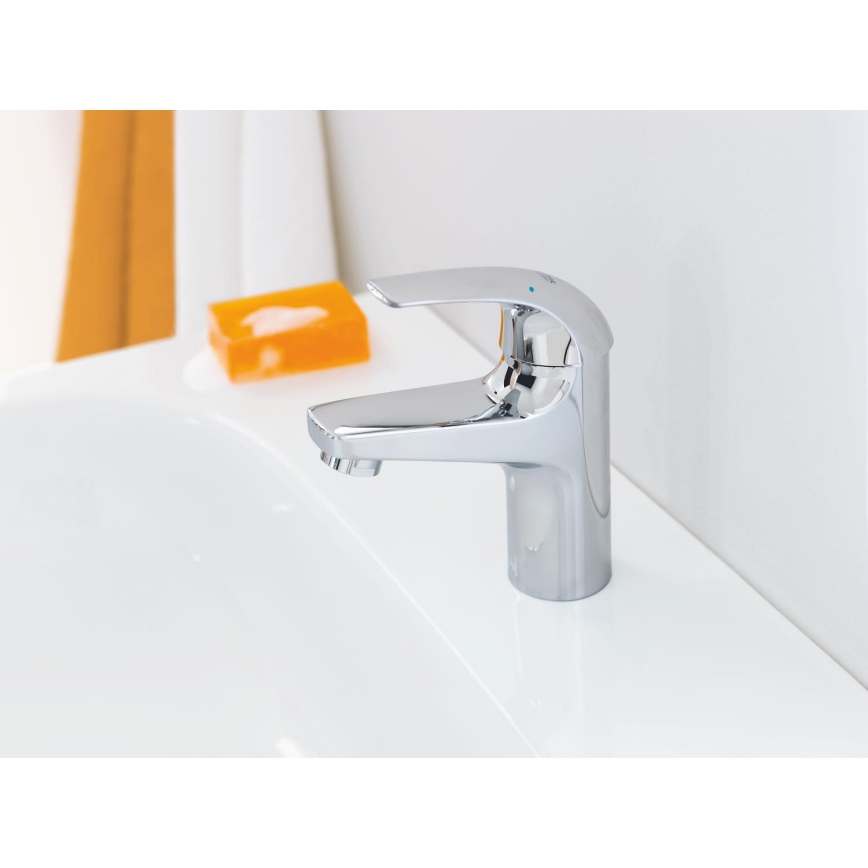 GROHE 32848000 - Miscelatore per lavabo BAUCURVE, cromo lucido