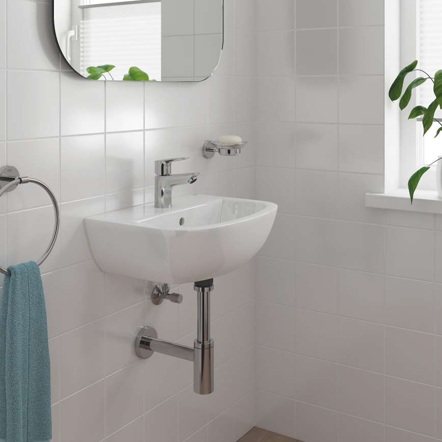GROHE 32861001 - Miscelatore monocomando per lavabo BAUEDGE 131 mm cromo lucido