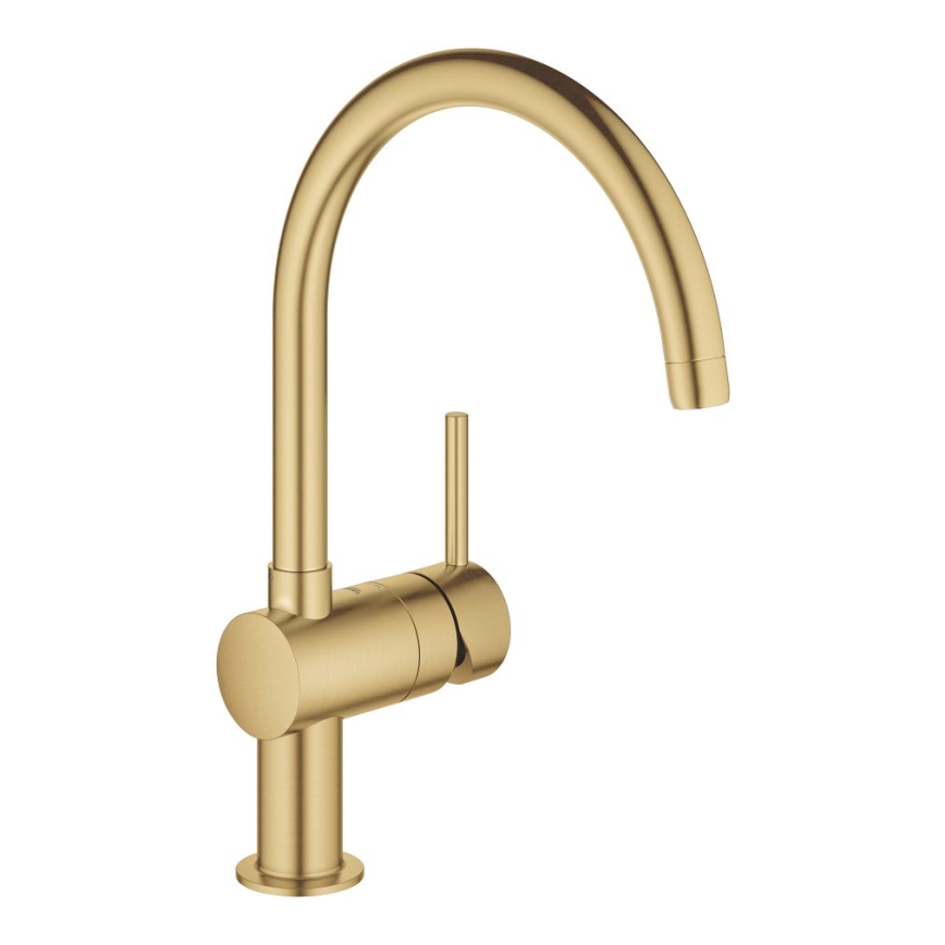 GROHE 32917GN0 - Miscelatore per lavello A, finitura oro