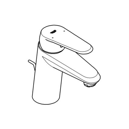 GROHE 33177002 - Miscelatore per lavabo EURODISC COSMOPOLITAN DN 15 cromo lucido