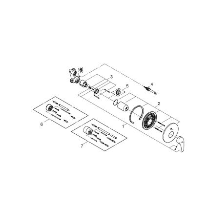 GROHE 33305002 - Miscelatore per vasca DN 15 cromo lucido