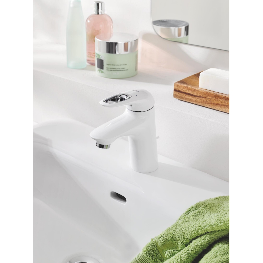 GROHE 33558LS3 - Miscelatore per lavabo EUROSTYLE, taglia S, bianco
