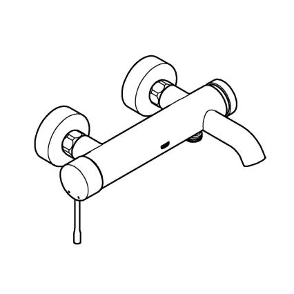 GROHE 33624AL1 - Miscelatore per vasca ESSENCE 193 mm grafite