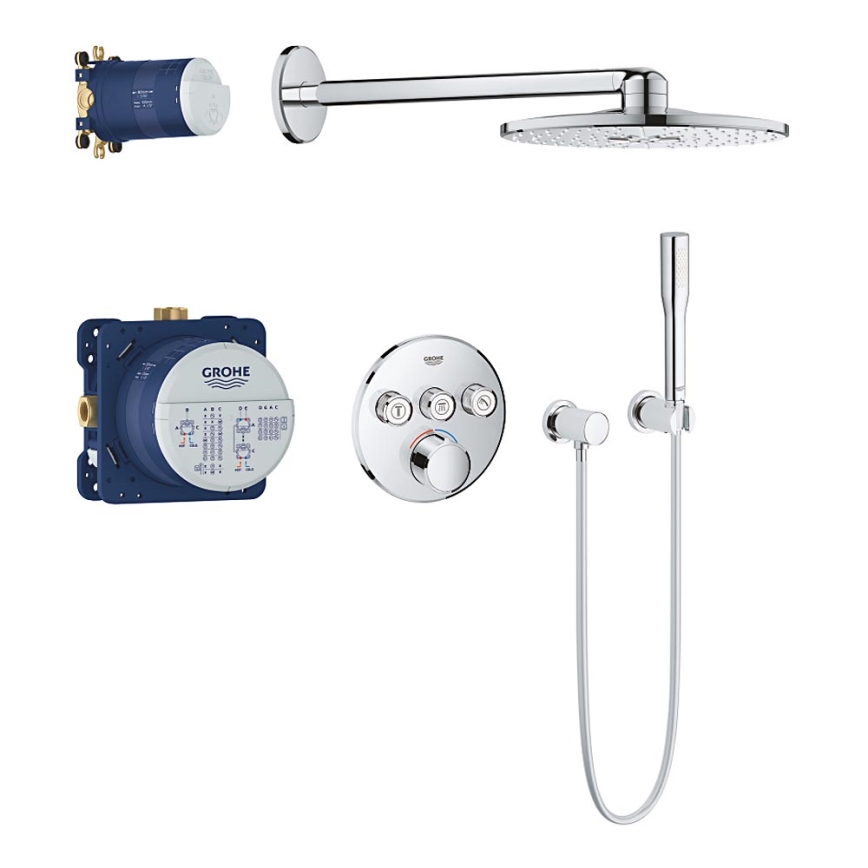 GROHE 34709000 - Set doccia SMARTCONTROL Perfect, cromo lucido