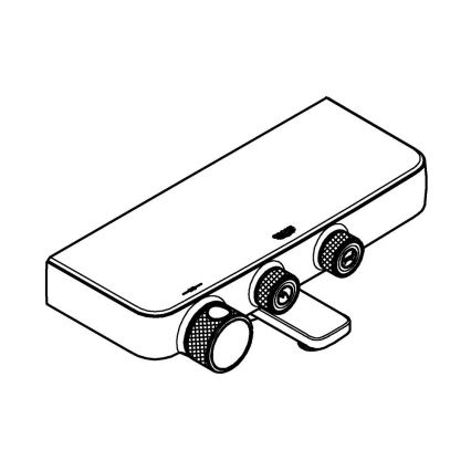 GROHE 34718000 - Miscelatore termostatico per vasca GROHTHERM SMARTCONTROL 12” cromato