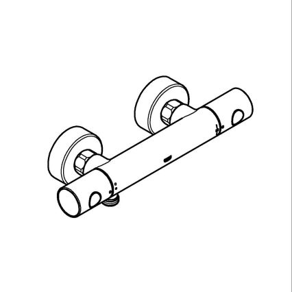 GROHE 34765000 - Miscelatore doccia termostatico GROHTHERM COSMOPOLITAN DN 15, cromato